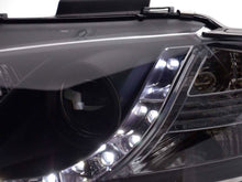 Load image into Gallery viewer, Audi A3 (8P 8PA) Black LED Headlights with Daytime Running Lights (2003-2007)