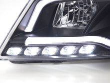 Load image into Gallery viewer, Audi A3 (8P 8PA) Black LED Headlights with Daytime Running Lights (2008-2012)