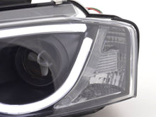 Load image into Gallery viewer, Audi A3 (8P 8PA) Black LED Headlights with Daytime Running Lights (2008-2012)