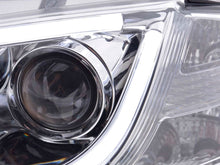 Load image into Gallery viewer, Audi A3 (8P 8PA) Chrome LED Headlights with Daytime Running Lights (2003-2008)