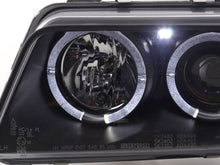 Load image into Gallery viewer, Audi A4 (B5 8D) Black Angel Eye Headlight Set (1995-1999)