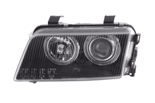 Load image into Gallery viewer, Audi A4 (B5 8D) Black Angel Eye Headlights (1995-1999)