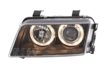 Load image into Gallery viewer, Audi A4 (B5 8D) Black Angel Eye Headlights (1995-1999)