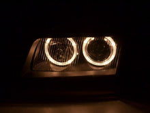 Load image into Gallery viewer, Audi A4 (B5 8D) Black Angel Eye Headlights (1995-1999)