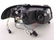 Load image into Gallery viewer, Audi A4 (B5 8D) Black LED Headlights with Daytime Running Lights (1995-1999)