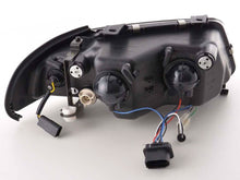 Load image into Gallery viewer, Audi A4 (B5 8D) Black LED Headlights with Daytime Running Lights (1999-2001)