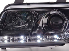 Load image into Gallery viewer, Audi A4 (B5 8D) Chrome LED Headlights with Daytime Running Lights (1995-1999)