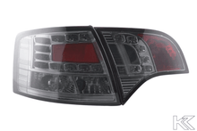 Load image into Gallery viewer, Audi A4 (B7/8E) Avant Chrome Smoke LED Taillights Set (2004-2008)
