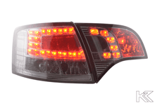 Load image into Gallery viewer, Audi A4 (B7/8E) Avant Chrome Smoke LED Taillights Set (2004-2008)