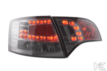 Load image into Gallery viewer, Audi A4 (B7/8E) Avant Chrome Smoke LED Taillights Set (2004-2008)