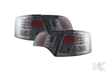 Load image into Gallery viewer, Audi A4 (B7/8E) Avant Chrome Smoke LED Taillights Set (2004-2008)