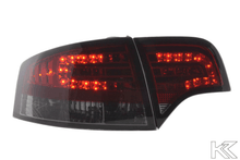 Load image into Gallery viewer, Audi A4 (B7/8E) Sedan Red Smoke LED Taillights Set (2004-2007)