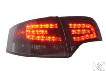 Load image into Gallery viewer, Audi A4 (B7/8E) Sedan Red Smoke LED Taillights Set (2004-2007)