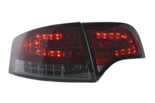 Load image into Gallery viewer, Audi A4 (B7/8E) Sedan Red Smoke LED Taillights Set w/ LED Indicators (2004-2007)