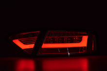Load image into Gallery viewer, Audi A5 (B8 - 8T) Coupe Chrome Clear LED Bar Taillights (2007-2011)- For Halogen Models