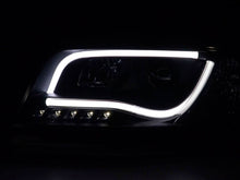 Load image into Gallery viewer, Audi A6 (C5 4B) Black LED Headlights with Daytime Running Lights (2001-2004)