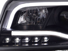 Load image into Gallery viewer, Audi A6 (C5 4B) Black LED Headlights with Daytime Running Lights (2001-2004)