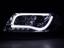 Load image into Gallery viewer, Audi A6 (C5 4B) Chrome LED Headlights with Daytime Running Lights (1997-2001)