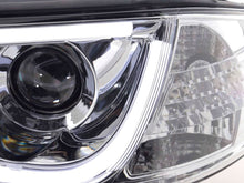 Load image into Gallery viewer, Audi A6 (C5 4B) Chrome LED Headlights with Daytime Running Lights (1997-2001)