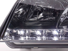 Load image into Gallery viewer, Audi A6 (C5 4B) Chrome LED Headlights with Daytime Running Lights (2001-2004)
