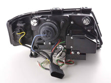 Load image into Gallery viewer, Audi A6 (C5 4B) Chrome LED Headlights with Daytime Running Lights (2001-2004) - With R87 approval