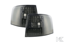 Load image into Gallery viewer, Audi A6 (C5/4B) Avant Black Smoke LED Taillights Set (1997-2003)