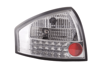 Load image into Gallery viewer, Audi A6 (C5/4B) Sedan Chrome Clear LED Taillights Set (1997-2003)