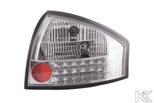 Load image into Gallery viewer, Audi A6 (C5/4B) Sedan Chrome Clear LED Taillights Set (1997-2003)