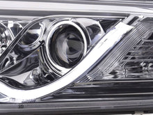 Load image into Gallery viewer, Audi A6 (C6 4F) Chrome LED Headlights with Daytime Running Lights (2004-2008)