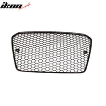 Load image into Gallery viewer, 2013-2016 Audi A4 RS4 Black Front Sport Mesh Honeycomb Hood Grille