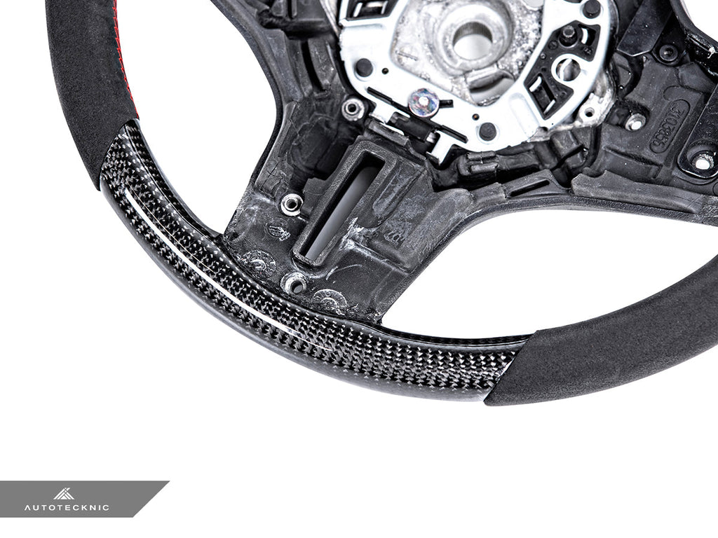 AutoTecknic Replacement Carbon Steering Wheel - F95 X5M | F96 X6M