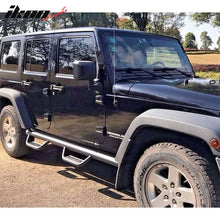Load image into Gallery viewer, 2007-2018 Jeep Wrangler JK Offroad Step Armor Nerf Bar Running Board