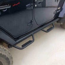 Load image into Gallery viewer, 2007-2018 Jeep Wrangler JK Offroad Step Armor Nerf Bar Running Board