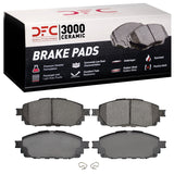 DFC 16-25 Toyota Hilux (Mexico) Front 3000 Semi-Metallic Brake Pads