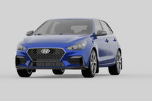 Load image into Gallery viewer, Rally Armor 19-21 Hyundai Elantra N Line Black UR Mud Flap w/ White Logo