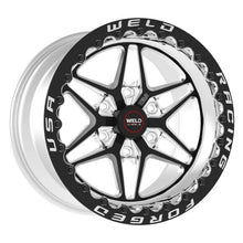 Load image into Gallery viewer, Weld S81 17x9.5 / 6x135 BP / 6.2in. BS (24mm Offset) Black Wheel 3.54 ID (Low Pad) - Single Beadlock