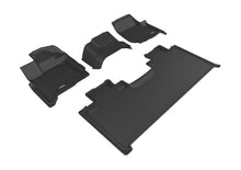 Load image into Gallery viewer, 3D MAXpider 2015-2020 Ford F-150 Supercab Kagu 1st &amp; 2nd Row Floormats - Black
