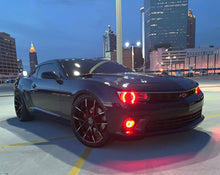Load image into Gallery viewer, Oracle 14-15 Chevrolet Camaro Non-RS LED Round Style Headlight Halo Kit - Green