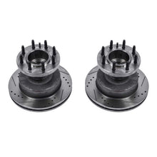 Load image into Gallery viewer, Power Stop 03-07 Ford E-450 Super Duty Front Drilled &amp; Slotted Rotor - Pair