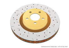 Load image into Gallery viewer, DBA 2015 Ford Mustang EcoBoost/GT w/o Brembo Calipers Rear Drilled/Slotted 4000 Series Rotor