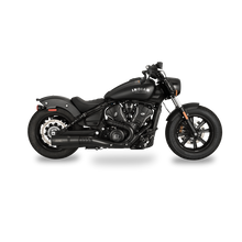 Load image into Gallery viewer, Vance &amp; Hines 2025 Indian Scout HO Slipons Black Slip-On Exhaust