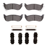 DFC 03-10 Ford Explorer Sport Trac Rear Heavy Duty Pads and Hardware Kit