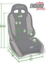 Load image into Gallery viewer, PRP EnduroCrawl Reclining Suspension Seat - Black Suede - Passenger