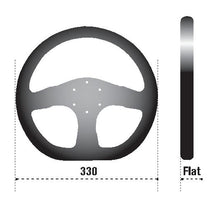 Load image into Gallery viewer, Sparco Strwhl Ring L360 Leather Black
