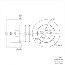 Load image into Gallery viewer, Technical Drawing