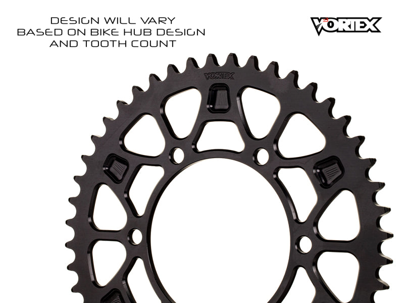 Vortex Racing V4 44 Tooth 530 Rear Sprocket - Hardcoat