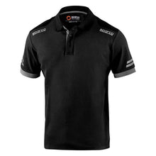Load image into Gallery viewer, Sparco TW Polo - Large - Black/Grey