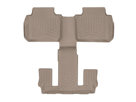 WeatherTech 2017 GMC Acadia Rear FloorLiner - Tan (2nd Row Bucket Seats Only)