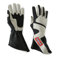 Load image into Gallery viewer, RaceQuip SFI-5 Gray/Black Small Long Angle Cut Glove