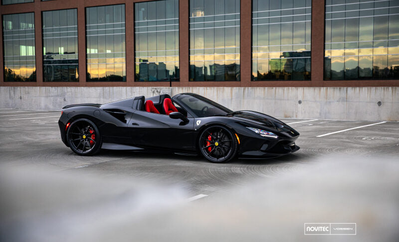 Vossen x Novitec NF10 22x12 ET:33 Gloss Black Ferrari 488 / F8 Rear Wheel